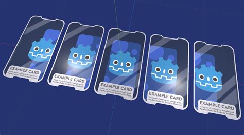 Godot Card Parallax Godot Asset Library