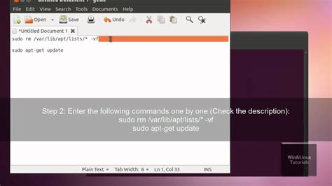 Ubuntu Fix Error When Using Ubuntu Software Center Apt Get