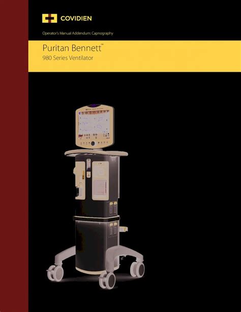 PDF Operators Manual Addendum Capnography Puritan Bennett TM 1 1