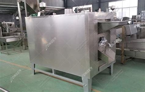 Rotary Drum Commercial Nut Roaster Machine For Sale Stainless Steel