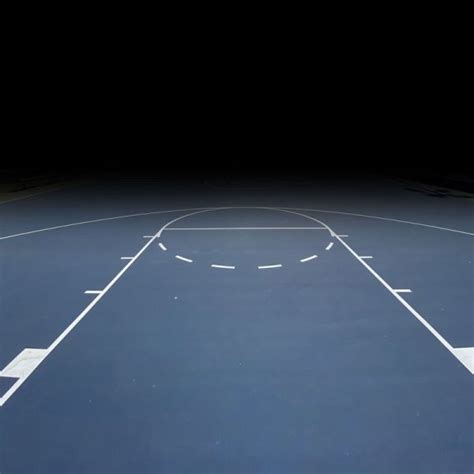 Basketball Court Stencil - Roadly