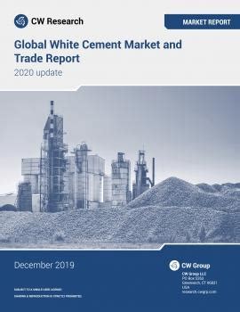 Global White Cement Market And Trade Report 2020 Update