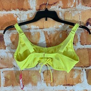 Xhilaration Swim Xhilaration Textured Cinch Front Bralette Bikini