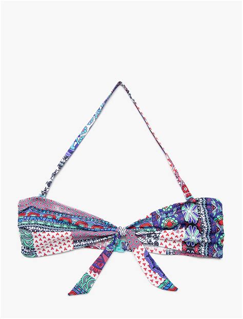 Pembe Kad N Desenli Bikini St Yak Bm Koton