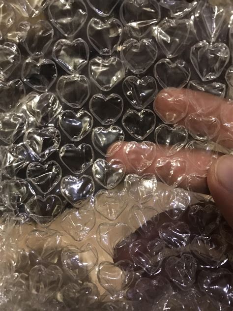 This Heart Shaped Bubble Wrap Rmildlyinteresting