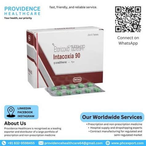 Intacoxia 90 Mg At Rs 100box Etoricoxib Tablet In Nagpur Id