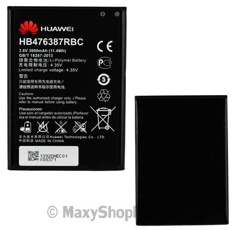 HUAWEI BATTERIA LITIO ORIGINALE HB476387RBC BULK PER HONOR 3X 4750