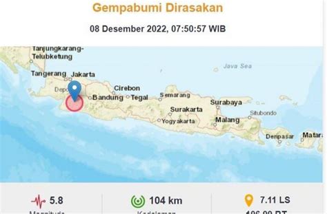 Bmkg Ungkap Penyebab Gempa Sukabumi Terasa Di Beberapa Wilayah Ini