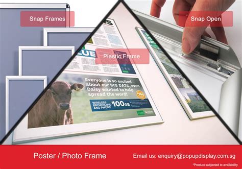 Poster Banner Foam Board Printing And Poster Snap Frame Singapore