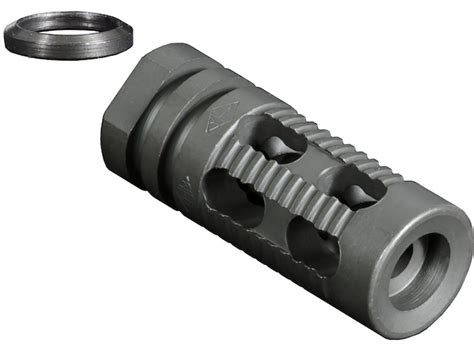 Yankee Hill Machine Muzzle Brake Phantom 5m2 Smooth 1 2 28 Thread Ar 15 Parkerized For Sale