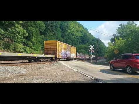 East Bound Norfolk Southern Manifest Train Apollo Pa Youtube