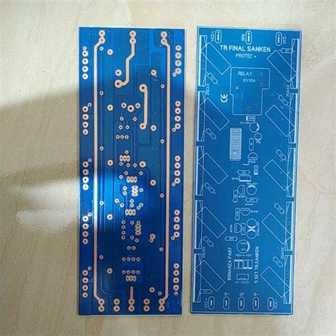 Jual PCB TR Final Sanken 2U 20cm Protect FR4 Shopee Indonesia