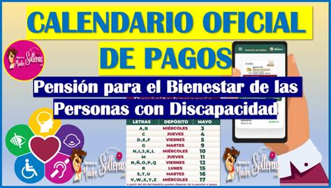 Calendario Oficial De Pagos Pensi N Del Bienestar Para Personas Con