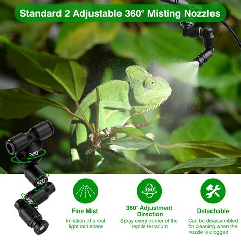 Intelligent Reptile Fogger Terrariums Humidifier Electronic Timer