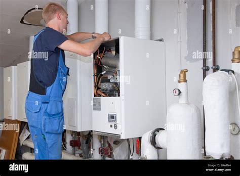 Gas Hot Water Heater Hi Res Stock Photography And Images Alamy