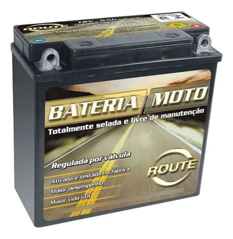 Bateria Moto Rd rdz 125 12v 5 5ah Route Ytx6l bs 12n5 5 3b Frete grátis