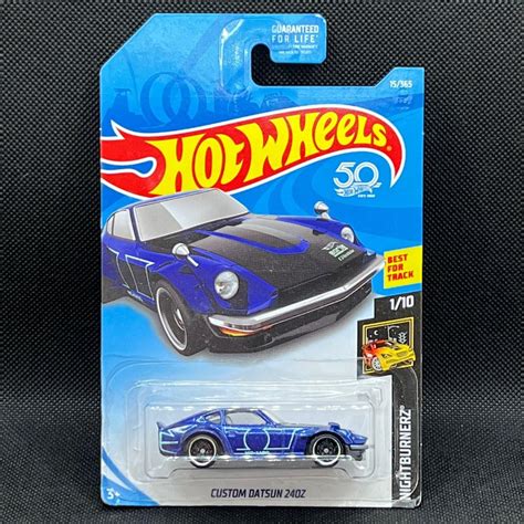 Hot Wheels Custom Datsun 240z Sports Car Blue Hobbies Toys Toys Games On Carousell