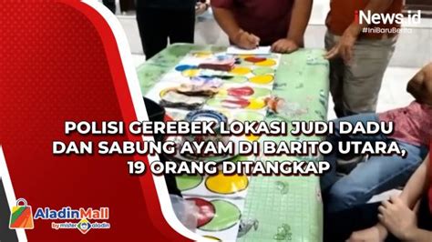 Polisi Gerebek Lokasi Judi Dadu Dan Sabung Ayam Di Barito Utara 19