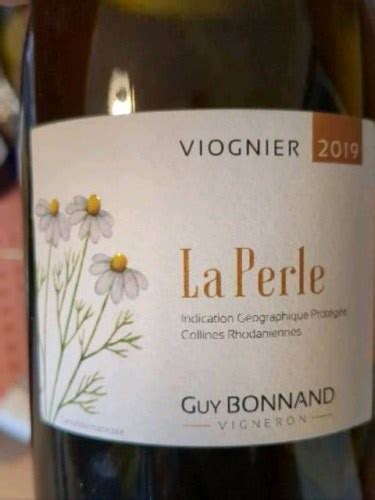 Guy Bonnand La Perle Viognier Vivino Us