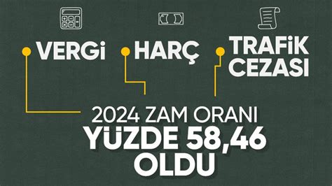 2024 yılı vergi ve cezalardaki zam oranları belli oldu