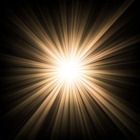 Light Shining From Darkness, Vector Illustration 24722747 Vector Art at ...