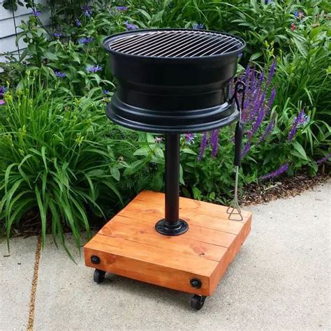 10 Creative Recycling Diy Grill Bbq And Fire Pit Projects • 1001 Gardens