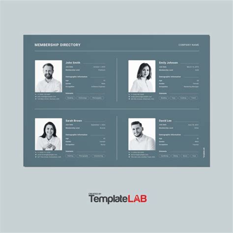 22 Free Church Directory Templates Examples Templatelab