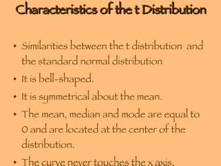 Chapter Confidence Intervals And Sample Size Ppt