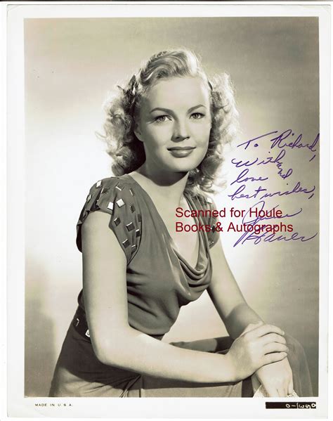 Vintage Photograph Signed By Haver June Inscribed By Author S