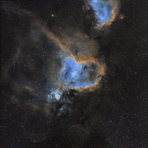 Heart Nebula in SHO | Telescope Live