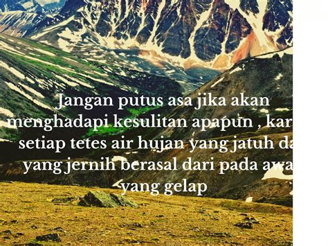 Kata Motivasi Semangat Hidup Ppt