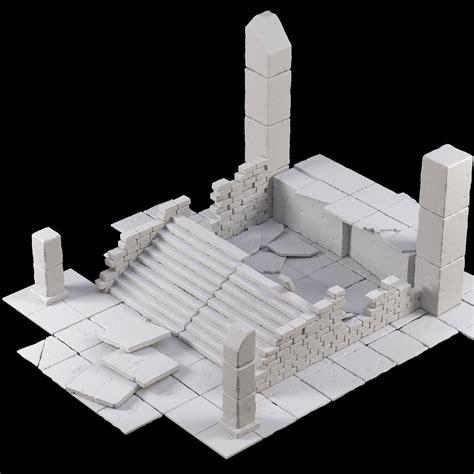 Old Ruin 3d Model Cgtrader