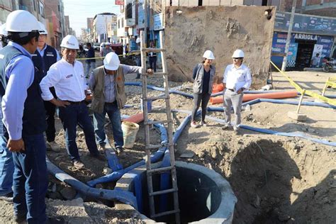 Chiclayo Obras De Agua Y Alcantarillado Benefician A 10 000 Personas