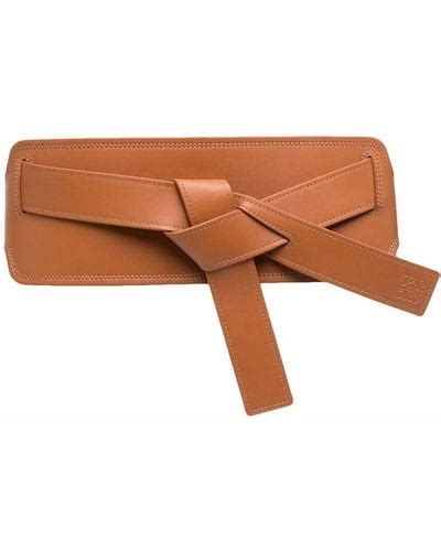 Brown Loewe Belts For Women Lyst