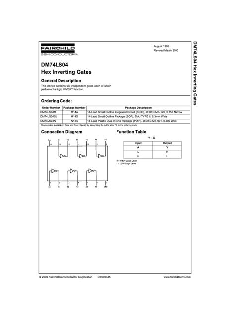 74LS04 | PDF