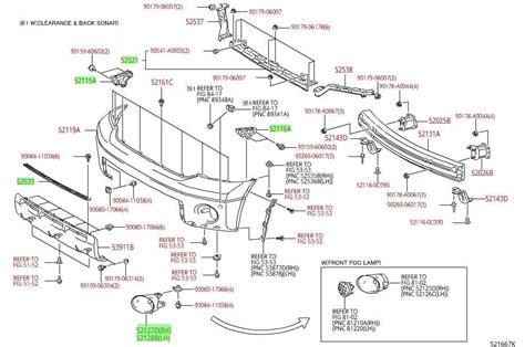 Exploring the Detailed 2006 Toyota Tundra Parts Diagram