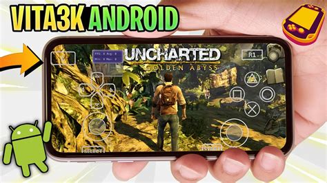 Vita K Android Emulator Uncharted Golden Abyss Gameplay Custom