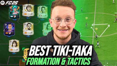 The Best Tiki Taka Custom Tactics Formation In Ea Fc Youtube