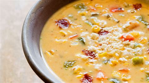 Spicy Corn Chowder Recipe - RecipeMatic