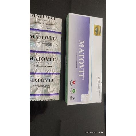 Jual Matovit Vitamin Mata Matovit Shopee Indonesia