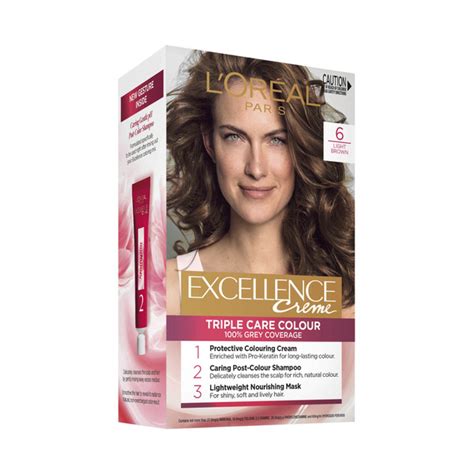 L Oreal Paris Excellence Natural Frosted Brown Hair Colour Pack