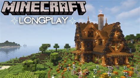 Minecraft Relaxing Longplay Simple Cozy House Peaceful Adventure No