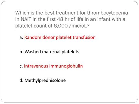 Ppt Neonatal Thrombocytopenia Powerpoint Presentation Free Download