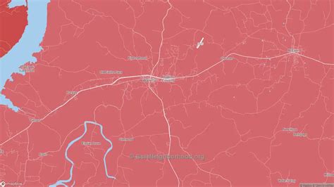 Humphreys County, TN Political Map – Democrat & Republican Areas in ...