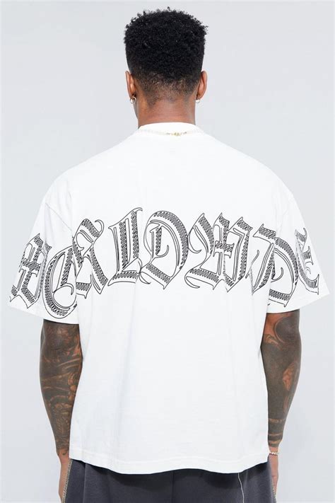 Oversized Boxy Worldwide Graphic T Shirt Boohoo Uk