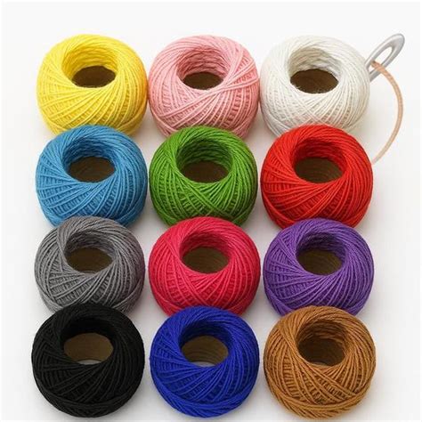 Cores De Linha De Crochê - Kit 12 Linhas de Croche Coloridas 100% Algodão Cores Vivas Não Desbotam ...