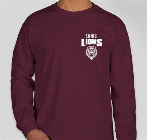 Ennis Lions T Shirts Custom Ink Fundraising