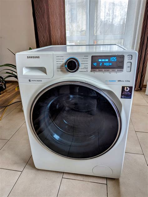 Pralka SAMSUNG VRTplus 8KG A 1600 Obr EcoBubble INWERTER Gwarancja