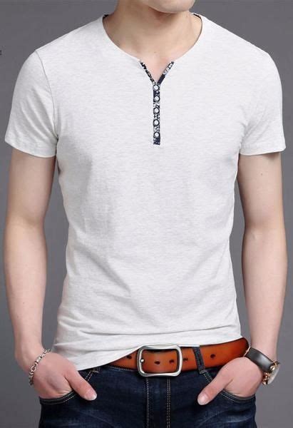 Casual T Shirts Tee Shirts Men Casual Slim Man Slim Fit Men Polo