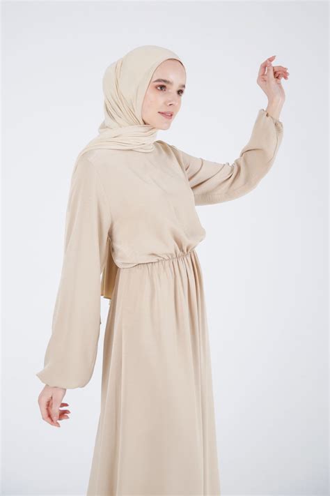 Robe Satin E Nude Dilek Yamakoglu